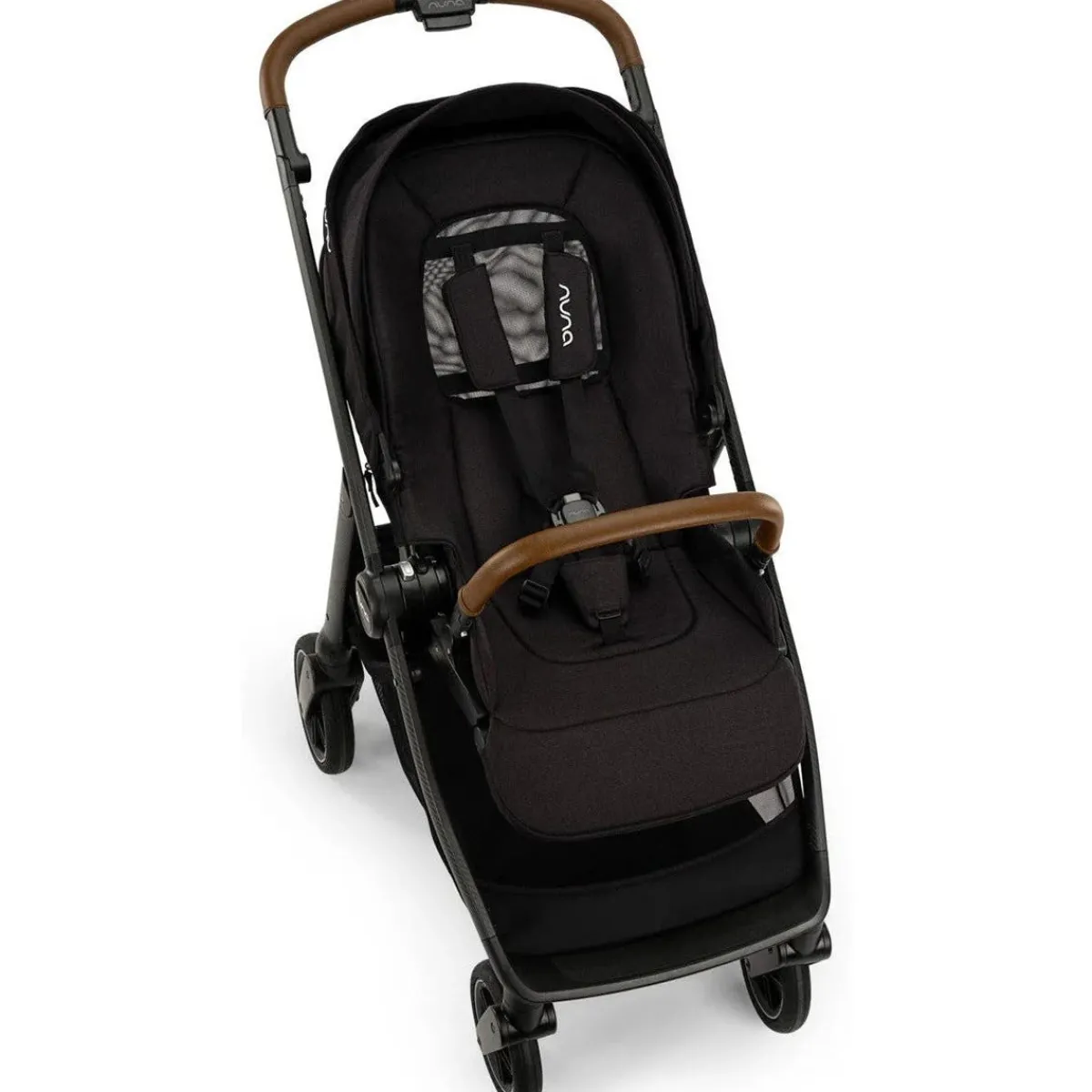 Full-Sized Strollers-Nuna SWIV Stroller Caviar