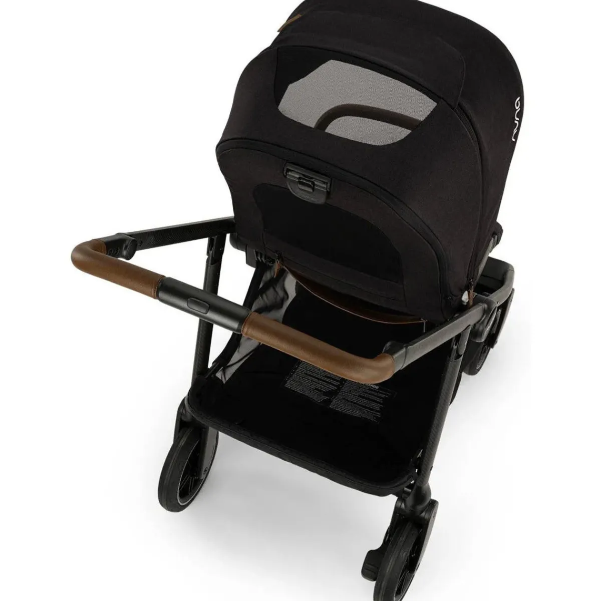 Full-Sized Strollers-Nuna SWIV Stroller Caviar
