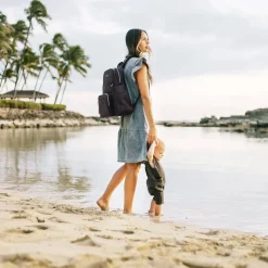 Diaper Bags-Petunia Pickle Bottom Sync Backpack