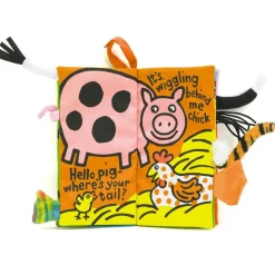 Infant Soft Books-Jellycat Tails Activity Book