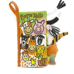 Infant Soft Books-Jellycat Tails Activity Book