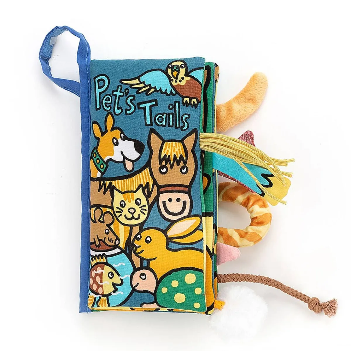 Infant Soft Books-Jellycat Tails Books