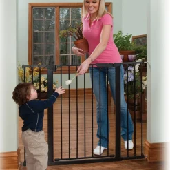 Baby Gates + Babyproofing-KidCo Tall & Wide Auto Close Gateway - Black