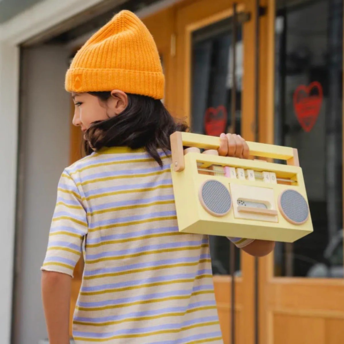 Pretend Play|Wooden Toys-Kiko + GG Tape Recorder