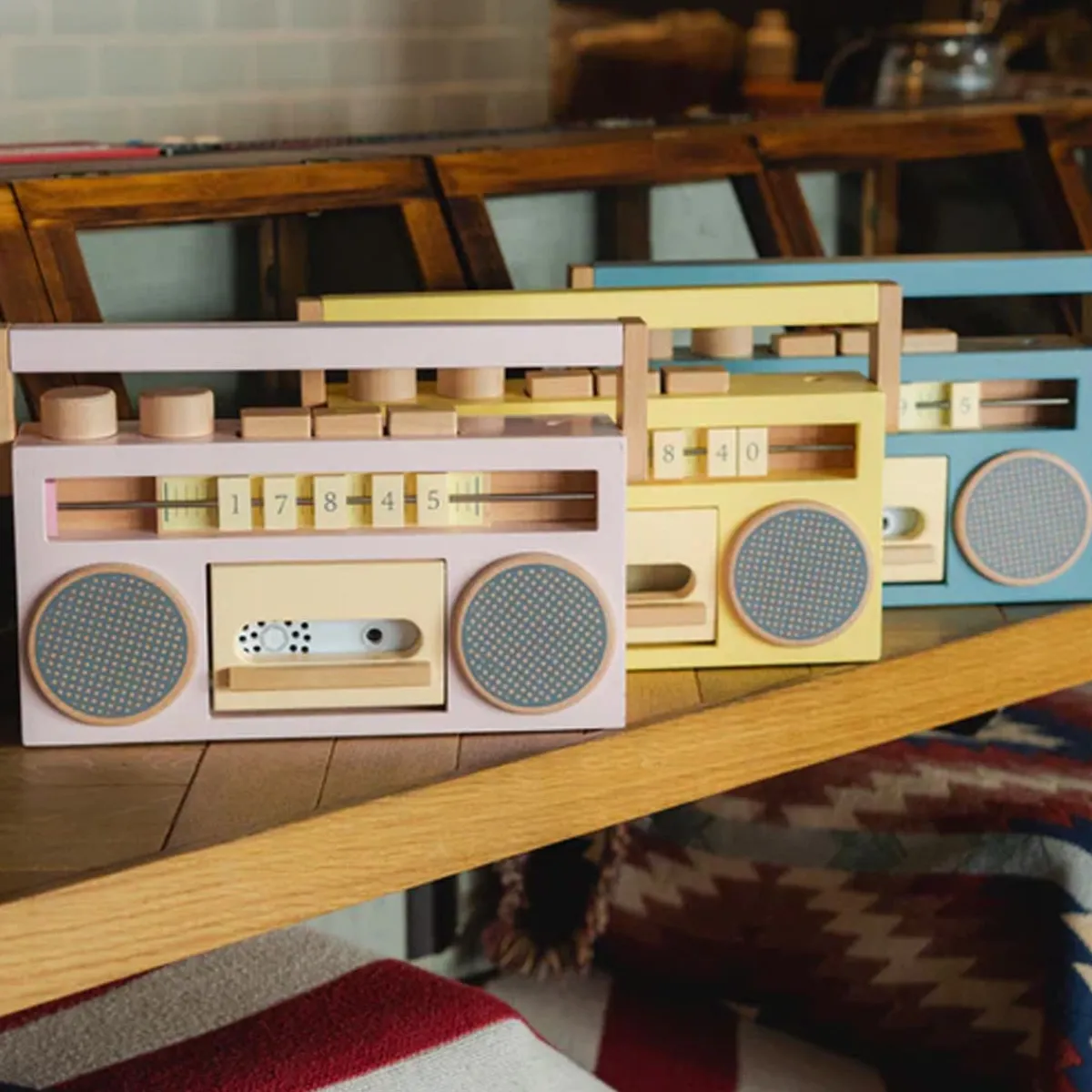 Pretend Play|Wooden Toys-Kiko + GG Tape Recorder