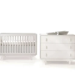 Nursery Collections|Convertible Cribs-Tulip Tate Classic Crib & 3 Drawer