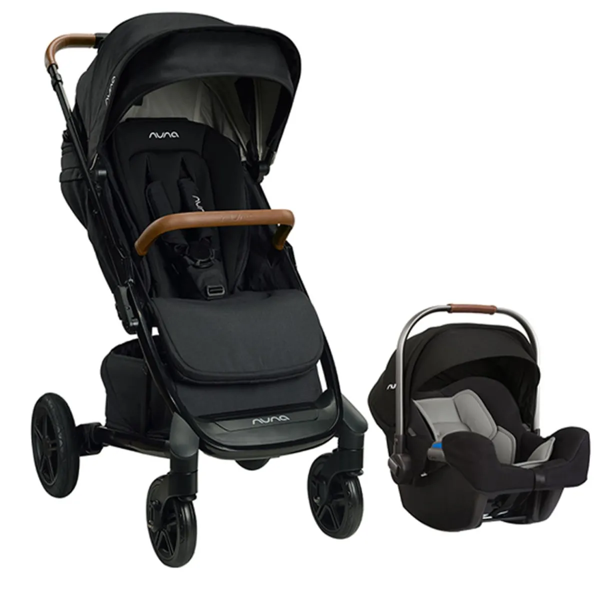 Travel Systems-Nuna TAVO Next + PIPA Travel System Caviar