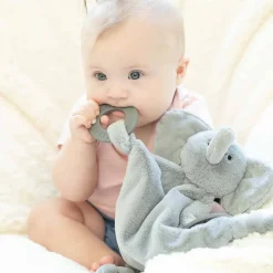 Loveys|Plush Rattles + Teethers-Bella Tunno Teether Buddy