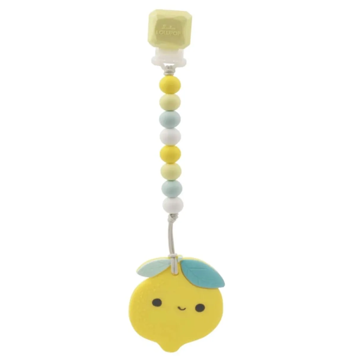 Teethers|Pacifiers + Clips-LouLou Lollipop Teether with Clip