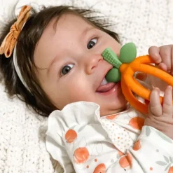 Teethers|Pacifiers + Clips-Itzy Ritzy Teething Happens Teether Ball