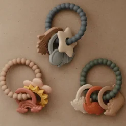 Teethers|Pacifiers + Clips-Mushie Teething Ring