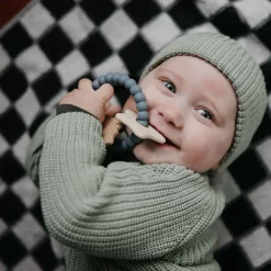 Teethers|Pacifiers + Clips-Mushie Teething Ring