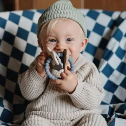 Teethers|Pacifiers + Clips-Mushie Teething Ring