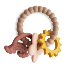 Teethers|Pacifiers + Clips-Mushie Teething Ring