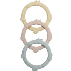 Teethers|Pacifiers + Clips-LouLou Lollipop Teething Ring Set