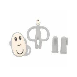 Teethers|Pacifiers + Clips-Matchstick Monkey Teething Starter Set