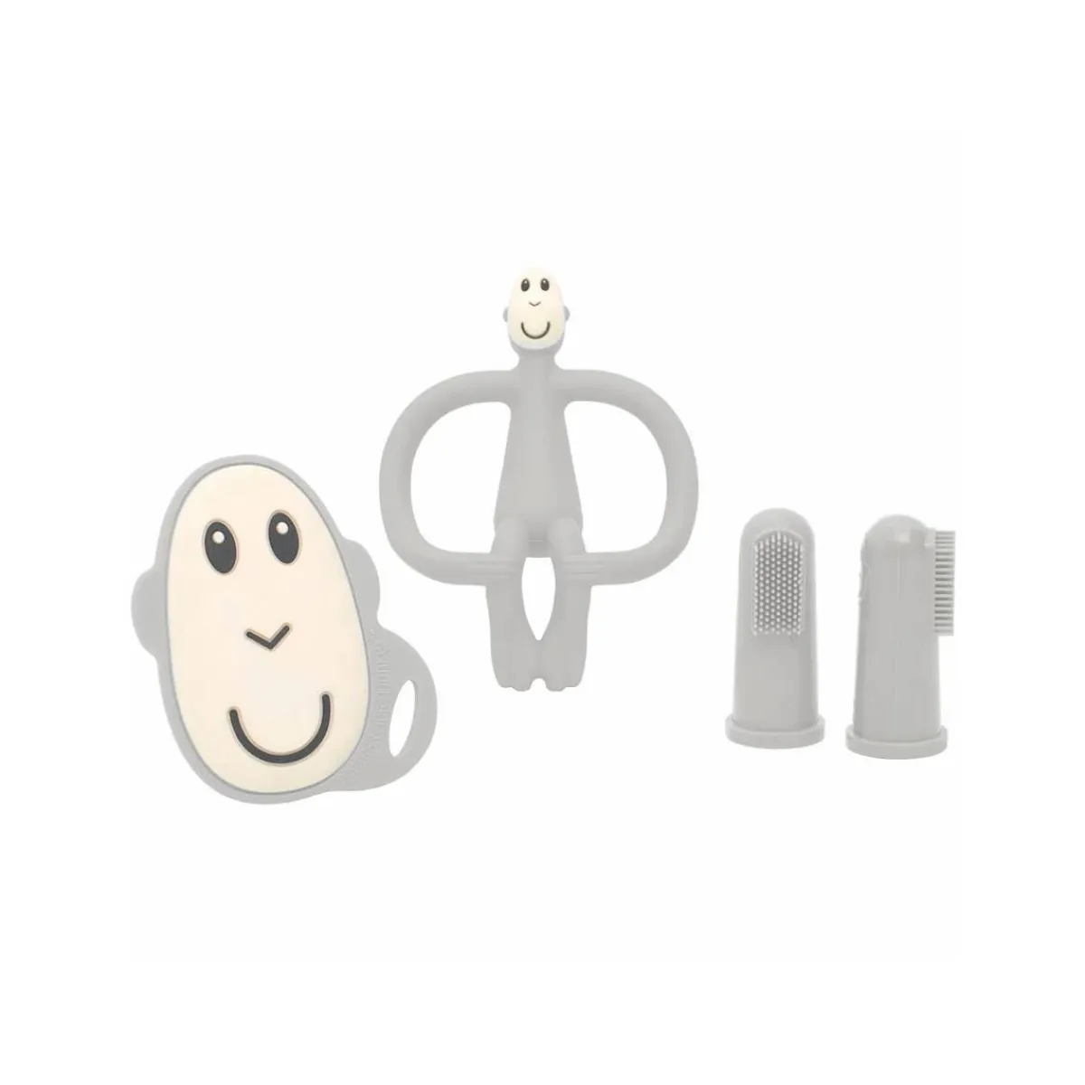 Teethers|Pacifiers + Clips-Matchstick Monkey Teething Starter Set