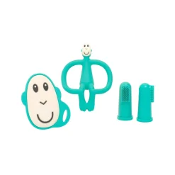 Teethers|Pacifiers + Clips-Matchstick Monkey Teething Starter Set