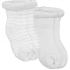 Infant Socks + Booties-Kushies Terry Newborn Socks (2 Pack)