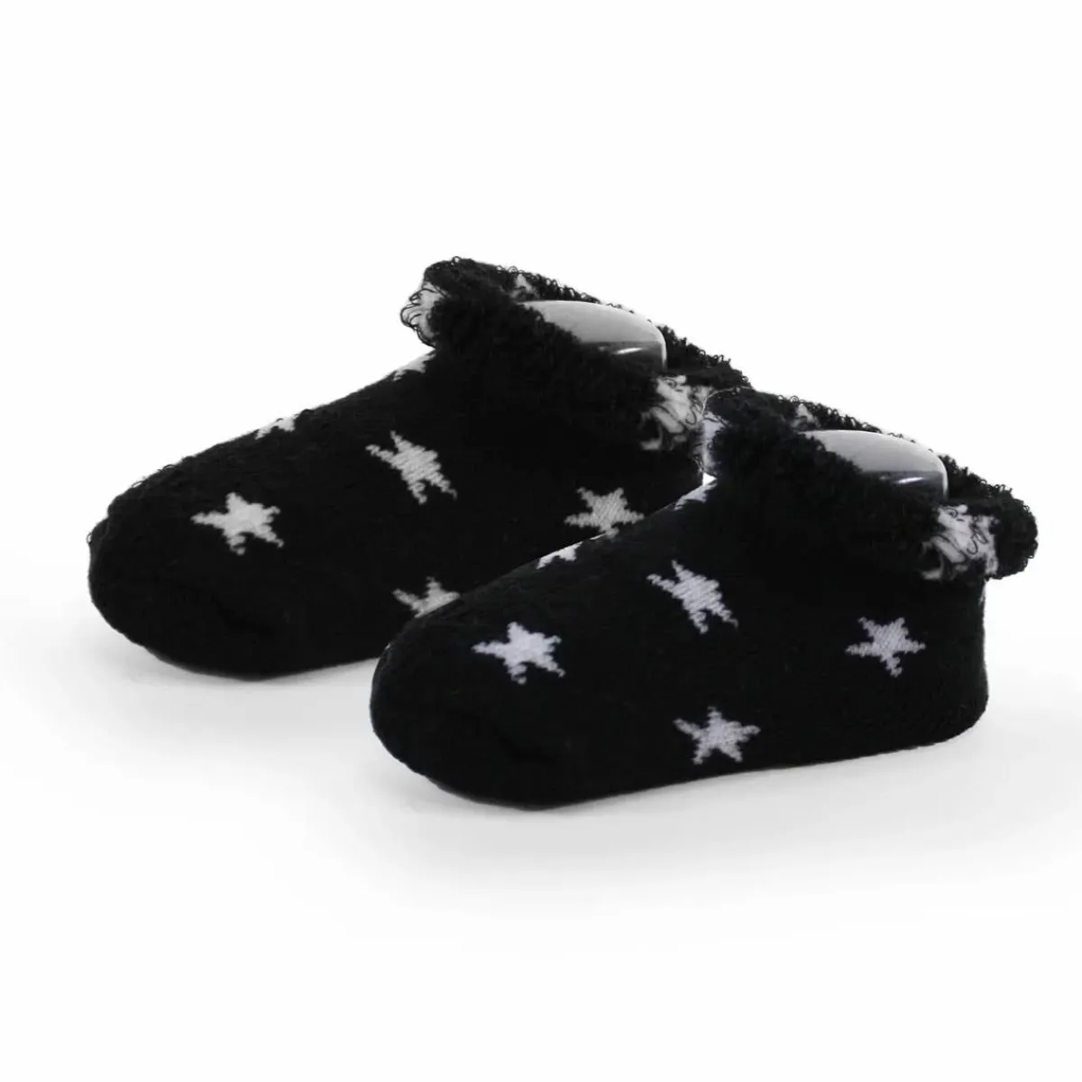 Infant Socks + Booties-Kushies Terry Newborn Socks (Symbols) 2 Pack