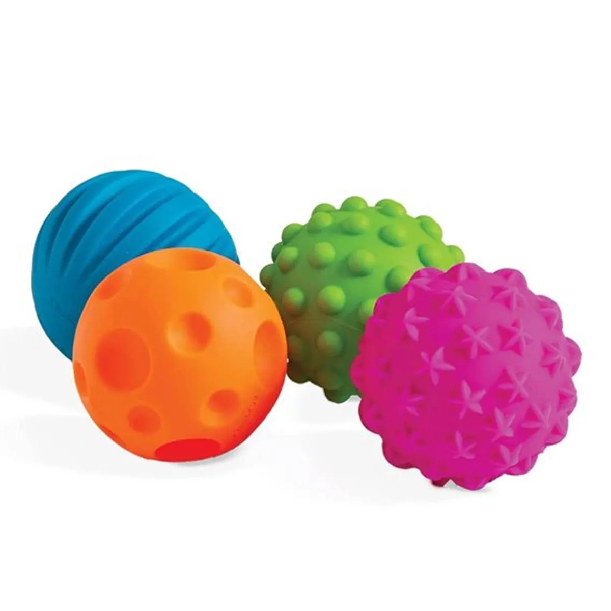 Play + Learn Toys|Grasping Toys-Edushape Textured Mini Balls