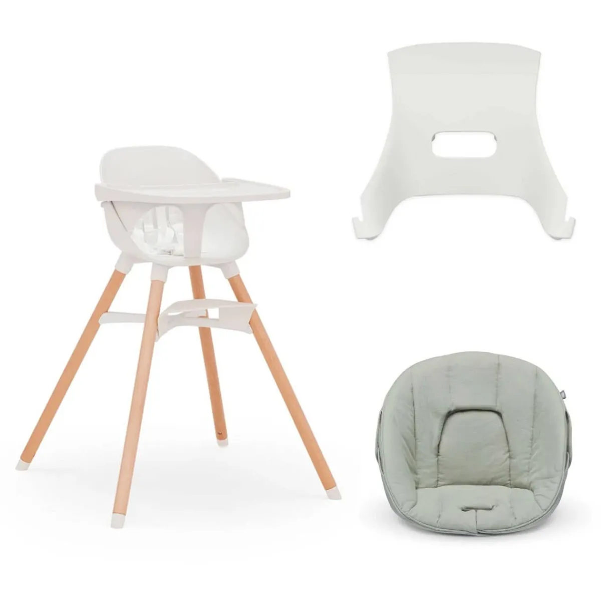 High Chairs & Boosters|Highchairs + Boosters-Lalo The Chair Bundle