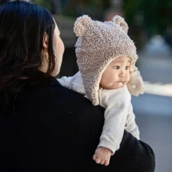 Winter Hats-7AM Enfant The Cub Hat (Teddy) Oatmeal