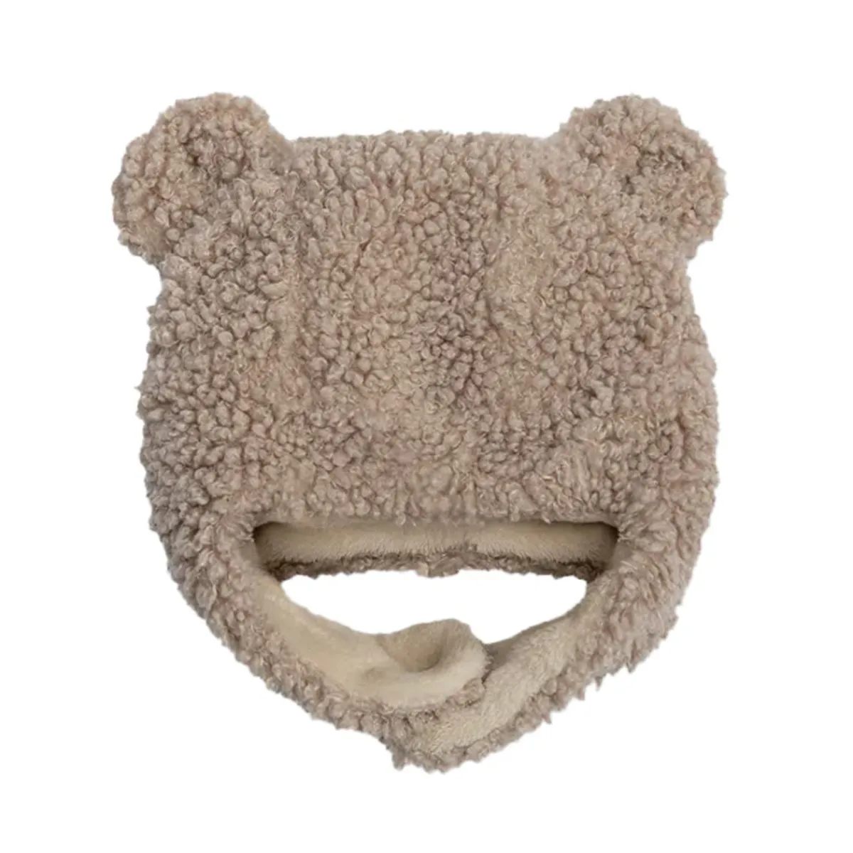 Winter Hats-7AM Enfant The Cub Hat (Teddy) Oatmeal