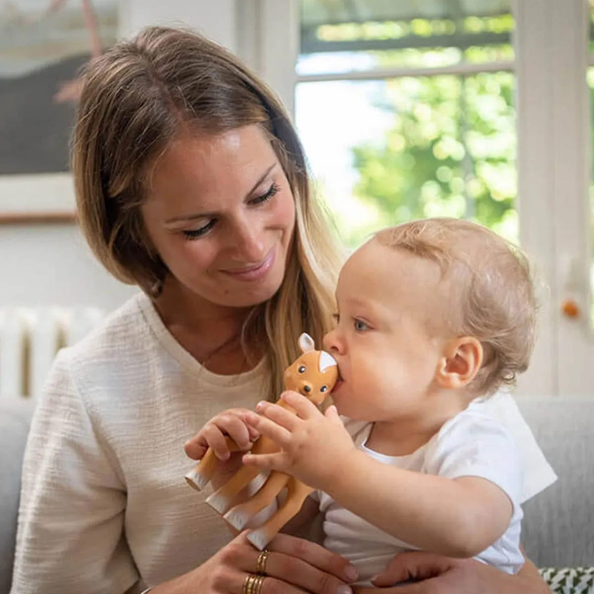 Teethers|Pacifiers + Clips-Sophie La Giraffe The Fawn