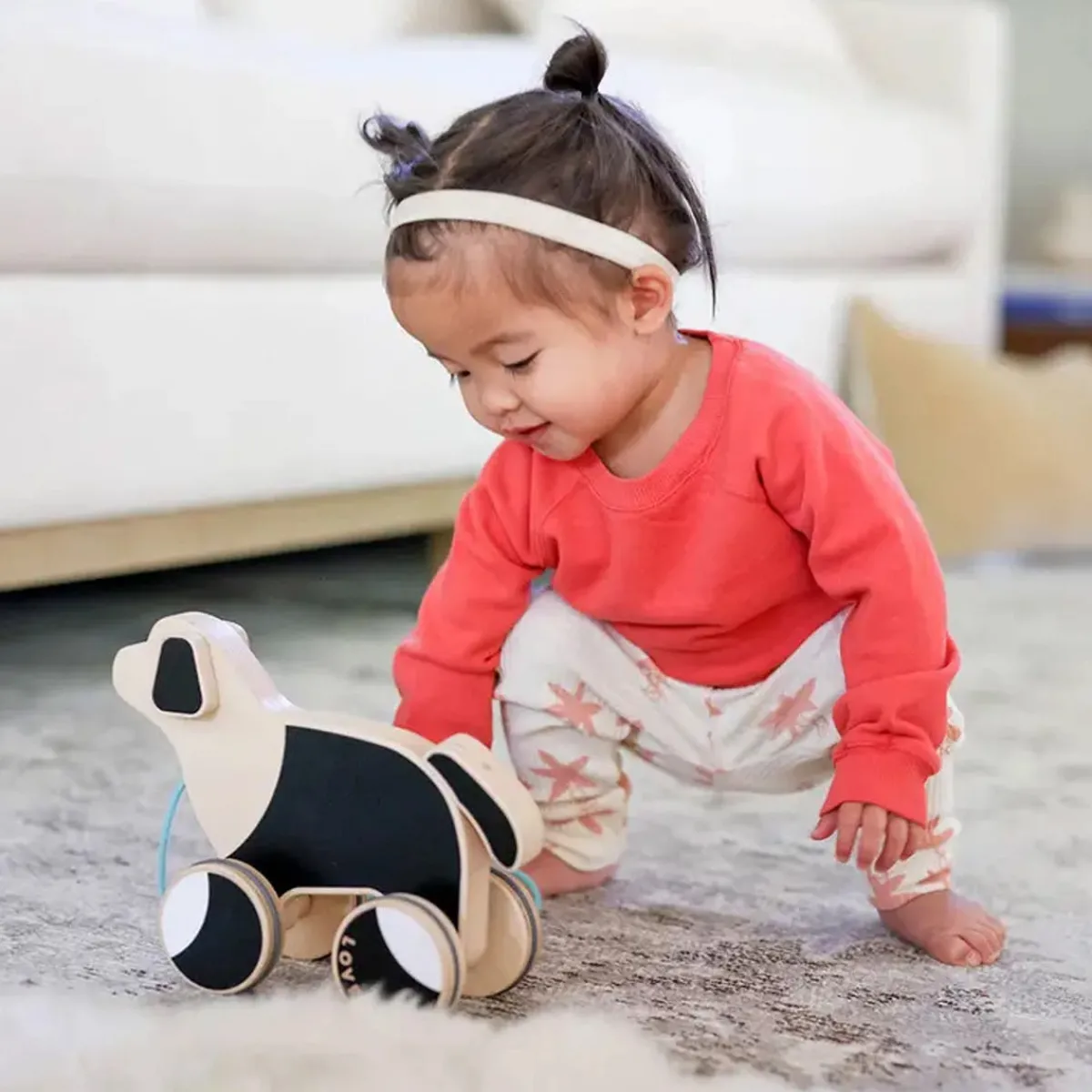 Wooden Toys|Pull Toys-Lovevery The Pull Pup