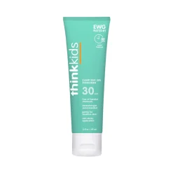 Outdoor Spray + Repellents|Sunscreen-Thinkbaby Thinksport Kids Clear Zinc Sunscreen
