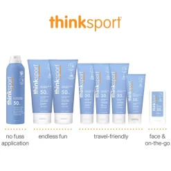 Sunscreen-Thinkbaby Thinksport Sunscreen SPF 50+ (3 oz)