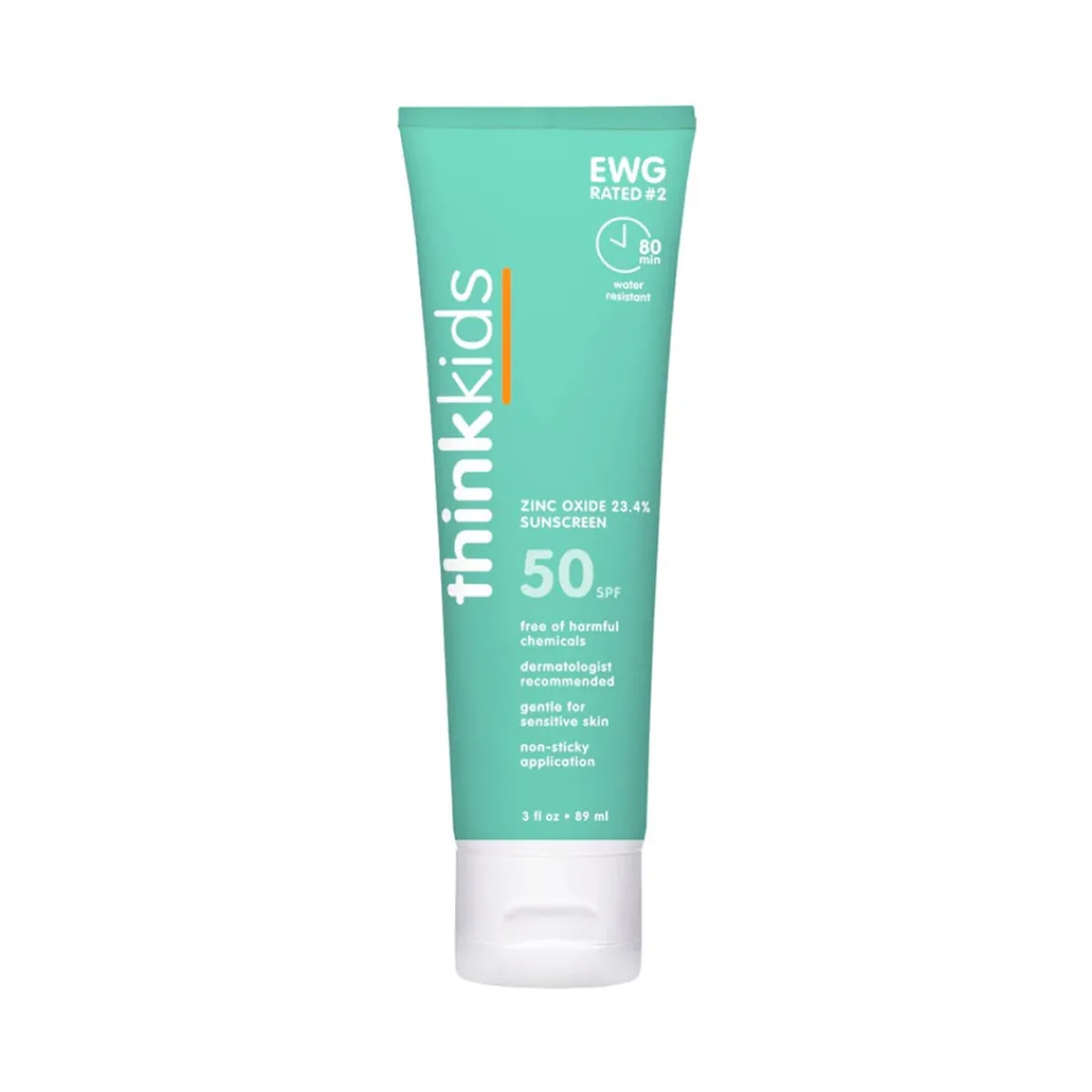 Sunscreen-Thinkbaby Thinksports Kid Safe Sunscreen SPF 50+ (3 oz)
