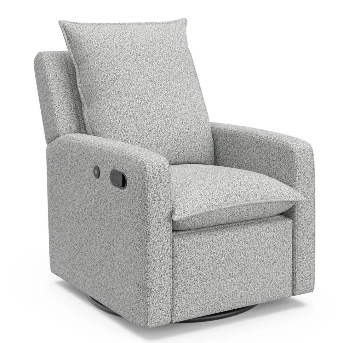 Gliders|Wck Exclusive Furniture-Storkcraft Timeless Recliner Glider with USB (Boucle)