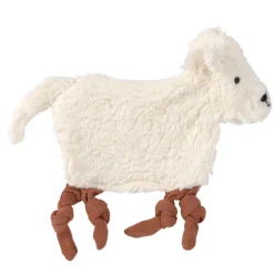 Loveys|Pacifiers + Clips-Lassig Tiny Farm Knitted Baby Comforter