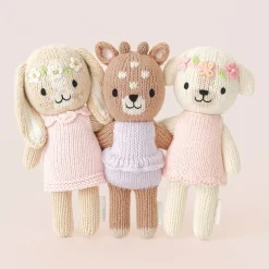 Knit Animals-cuddle + kind Tiny Knit Doll