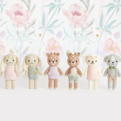 Knit Animals-cuddle + kind Tiny Knit Doll