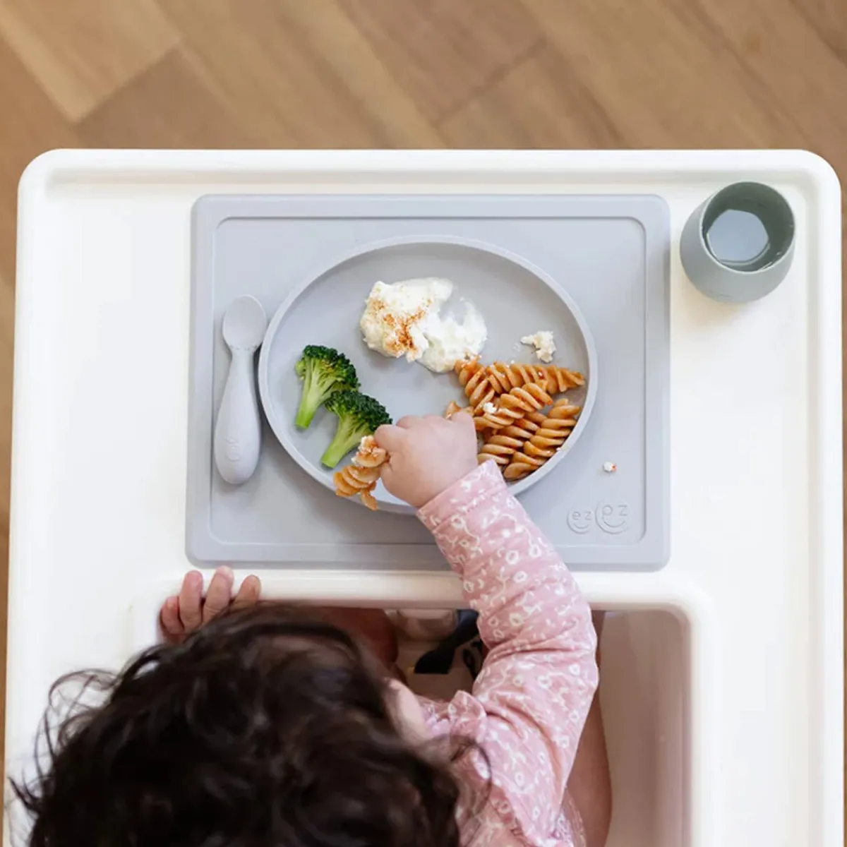 Kids Plates + Bowls|Grip + Suction Dishes-Ez Pz Tiny Plate