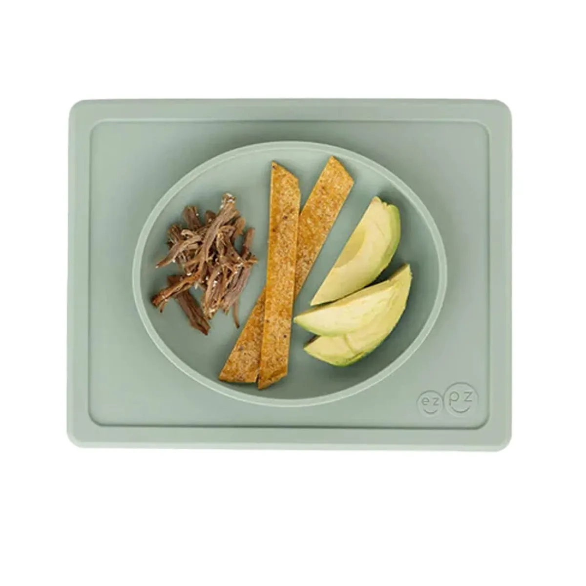 Kids Plates + Bowls|Grip + Suction Dishes-Ez Pz Tiny Plate