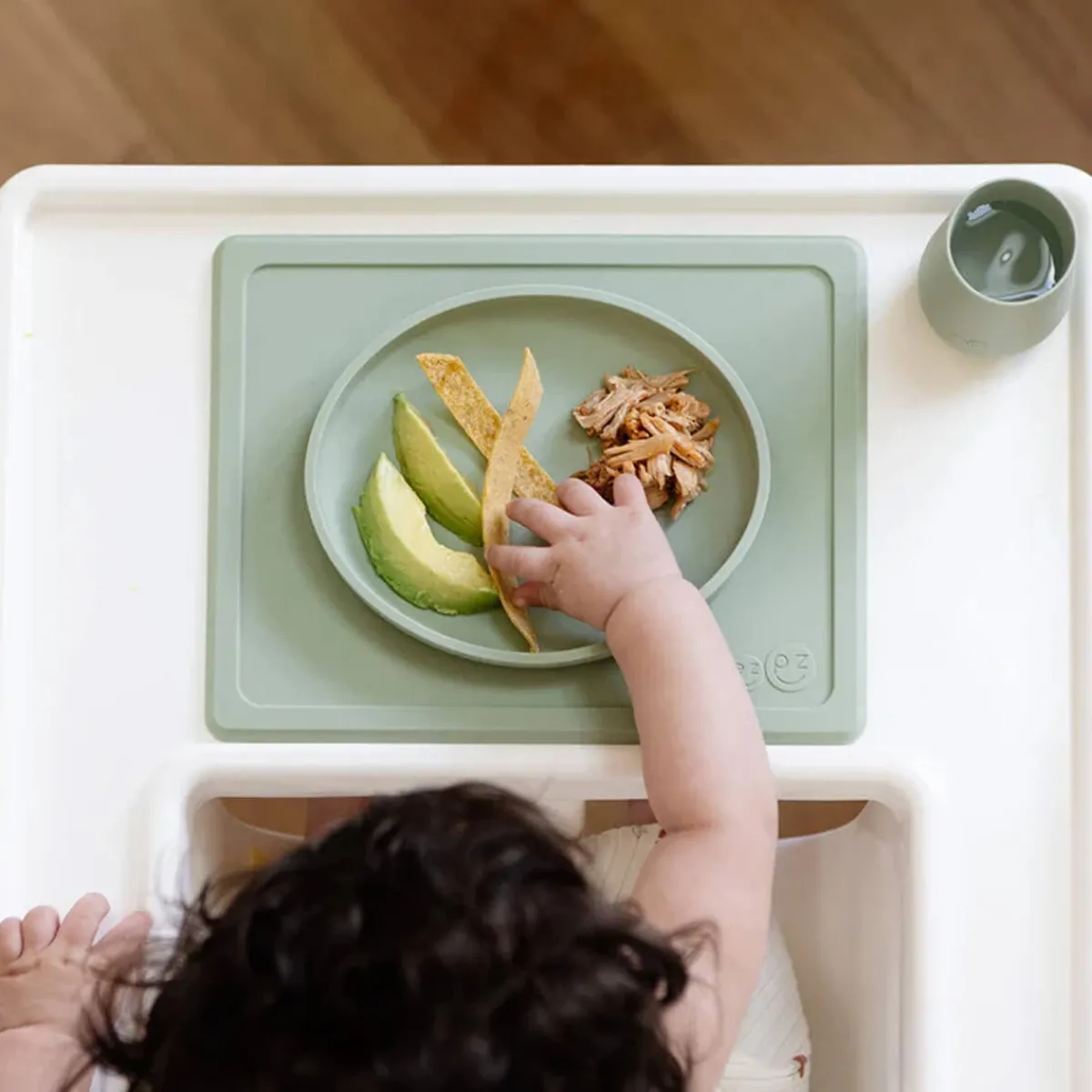 Kids Plates + Bowls|Grip + Suction Dishes-Ez Pz Tiny Plate