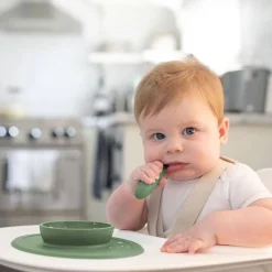 Kids Utensils|Toddler Training Utensils-Ez Pz Tiny Spoon (2 Pack)