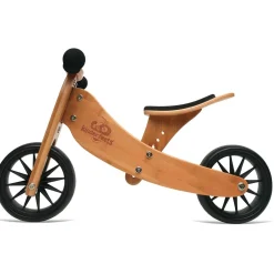 Ride-On Toys|Wooden Toys-Kinderfeets Tiny Tot Balance Bike (Bamboo)