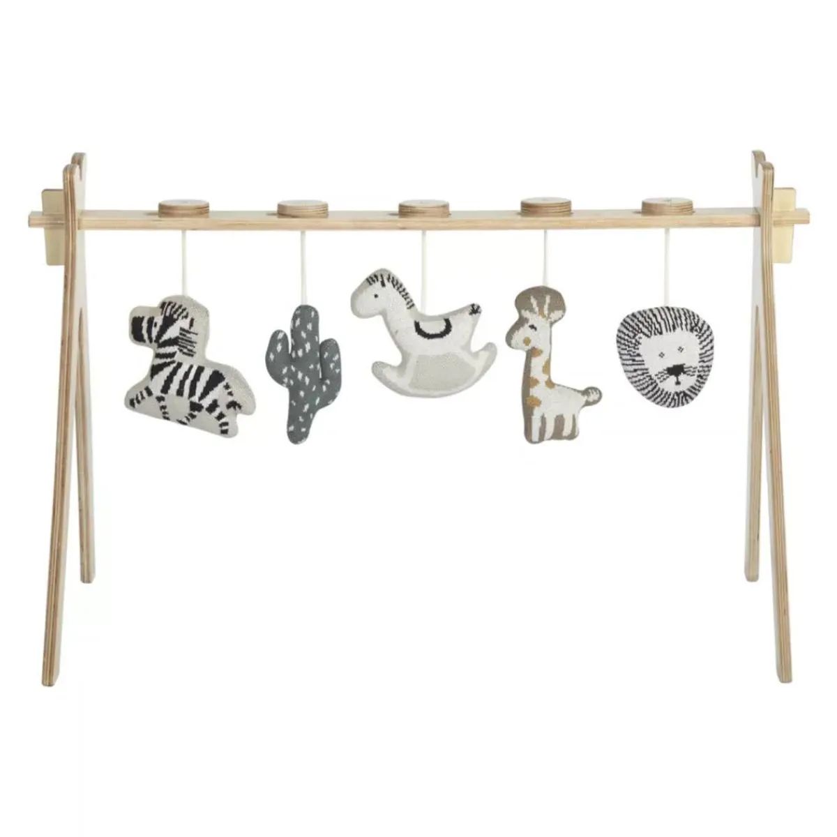 Activity Gyms-Quax Tipi Activity Arch with Tricot Toys