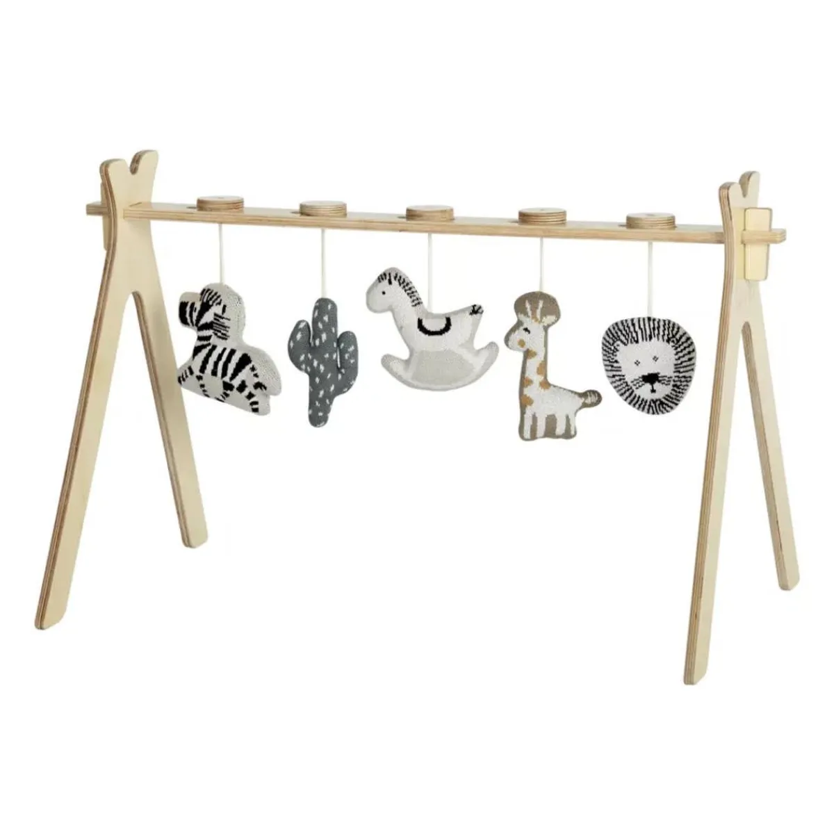 Activity Gyms-Quax Tipi Activity Arch with Tricot Toys