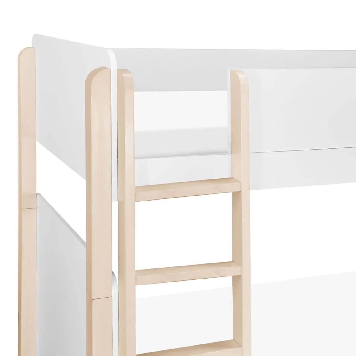 Twin Beds + Trundles|Bunk Beds + Loft Beds-Babyletto Tiptoe Bunk Bed