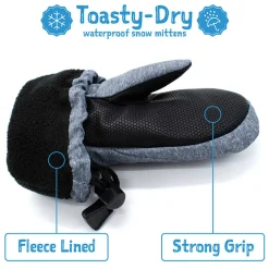 Mitts + Gloves-Jan & Jul Toasty-Dry Waterproof Mitten with Thumb