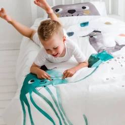 Kids Bedding-Rookie Humans Toddler Comforter
