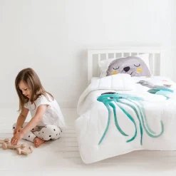 Kids Bedding-Rookie Humans Toddler Comforter