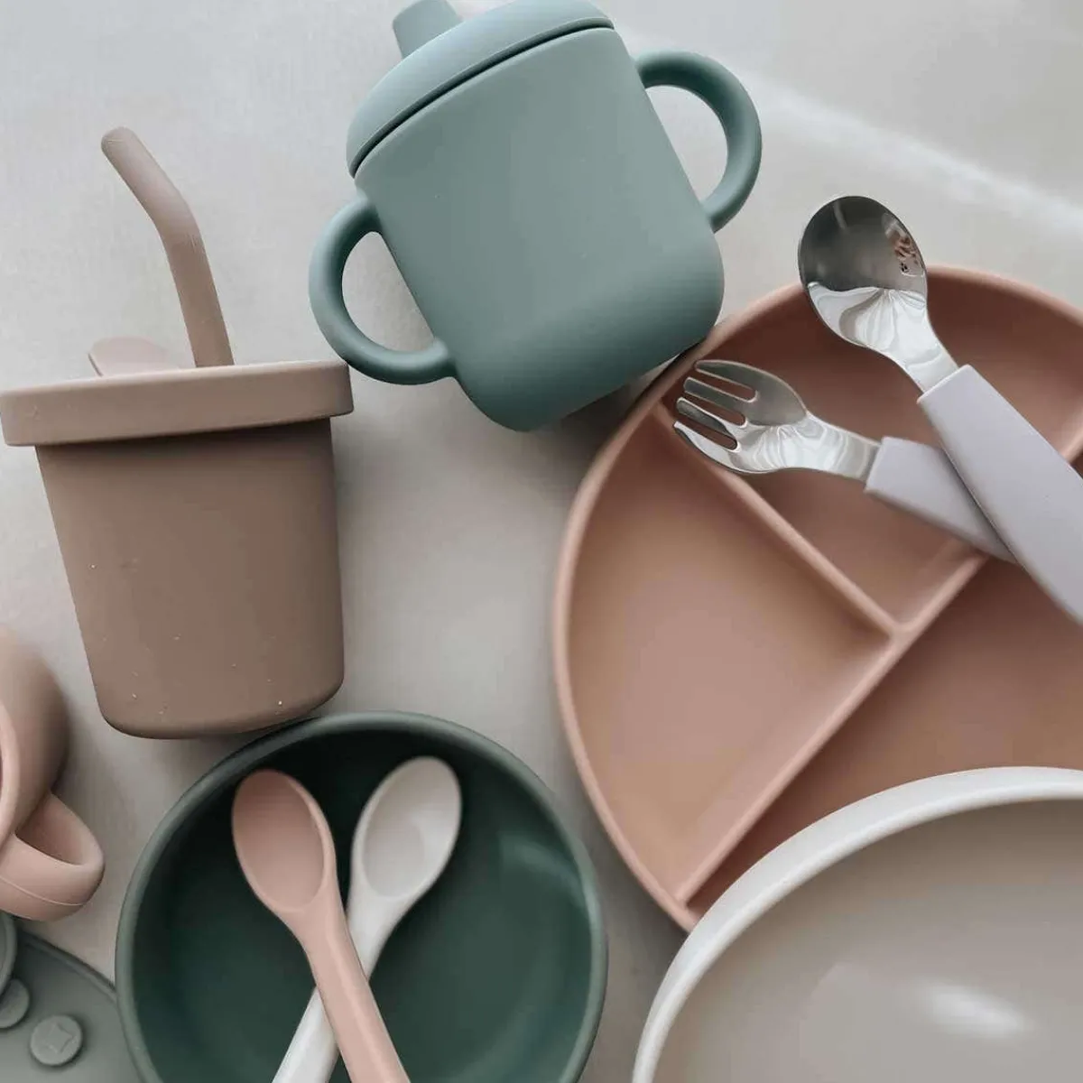 Kids Utensils|Toddler Training Utensils-Nouka Toddler Cutlery Set