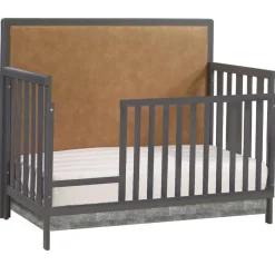 Toddler Rails|Crib-To-Toddler Kits-Natart Toddler Gate (Rustic)